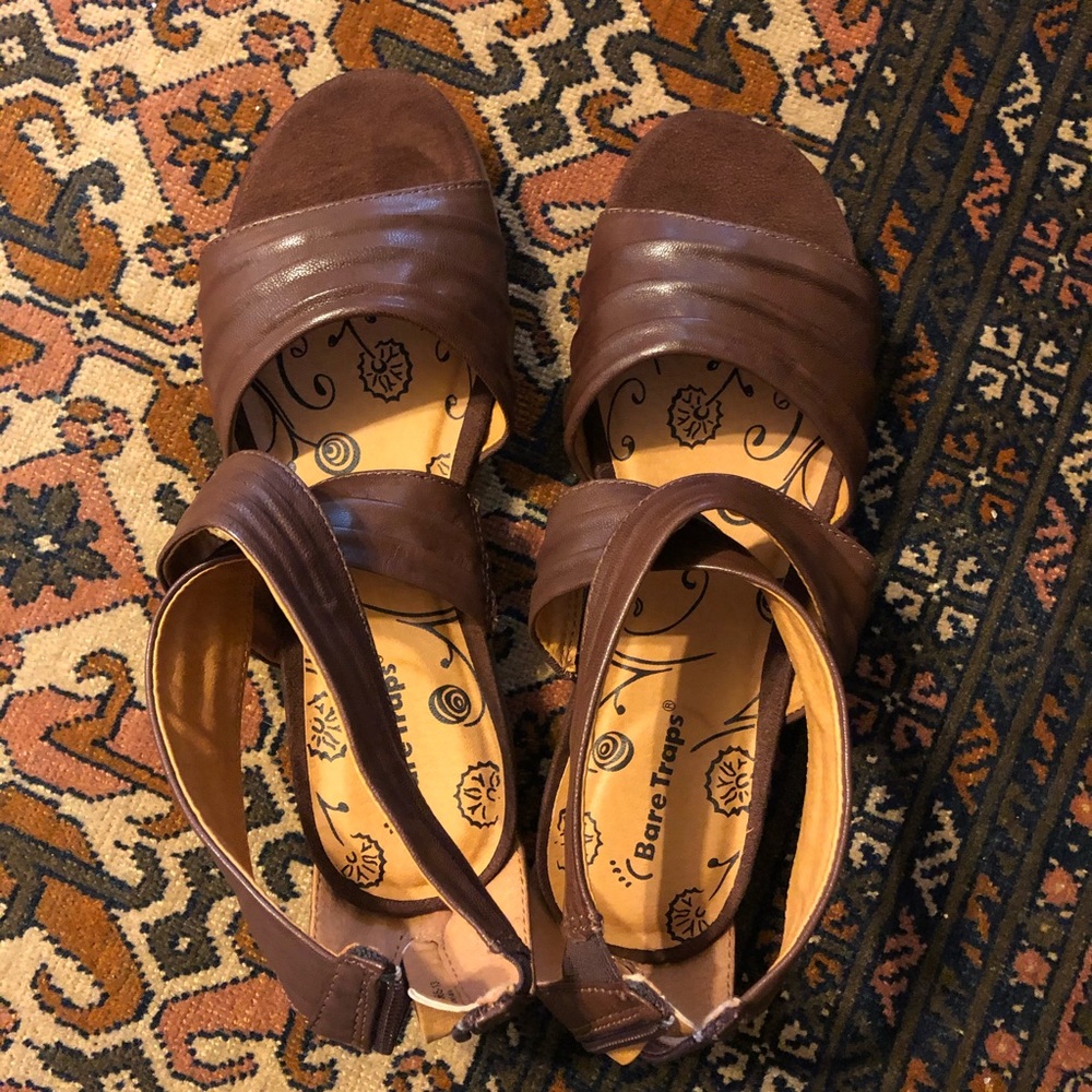Brown sandals